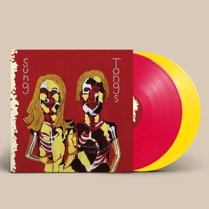 ANIMAL COLLECTIVE 'SUNG TONGS' 2LP (20th Anniversary, Canary Yellow & Ruby Red Vinyl)