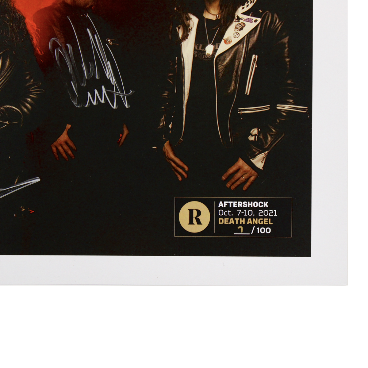 DEATH ANGEL X REVOLVER AFTERSHOCK- SIGNED FESTIVAL POSTER