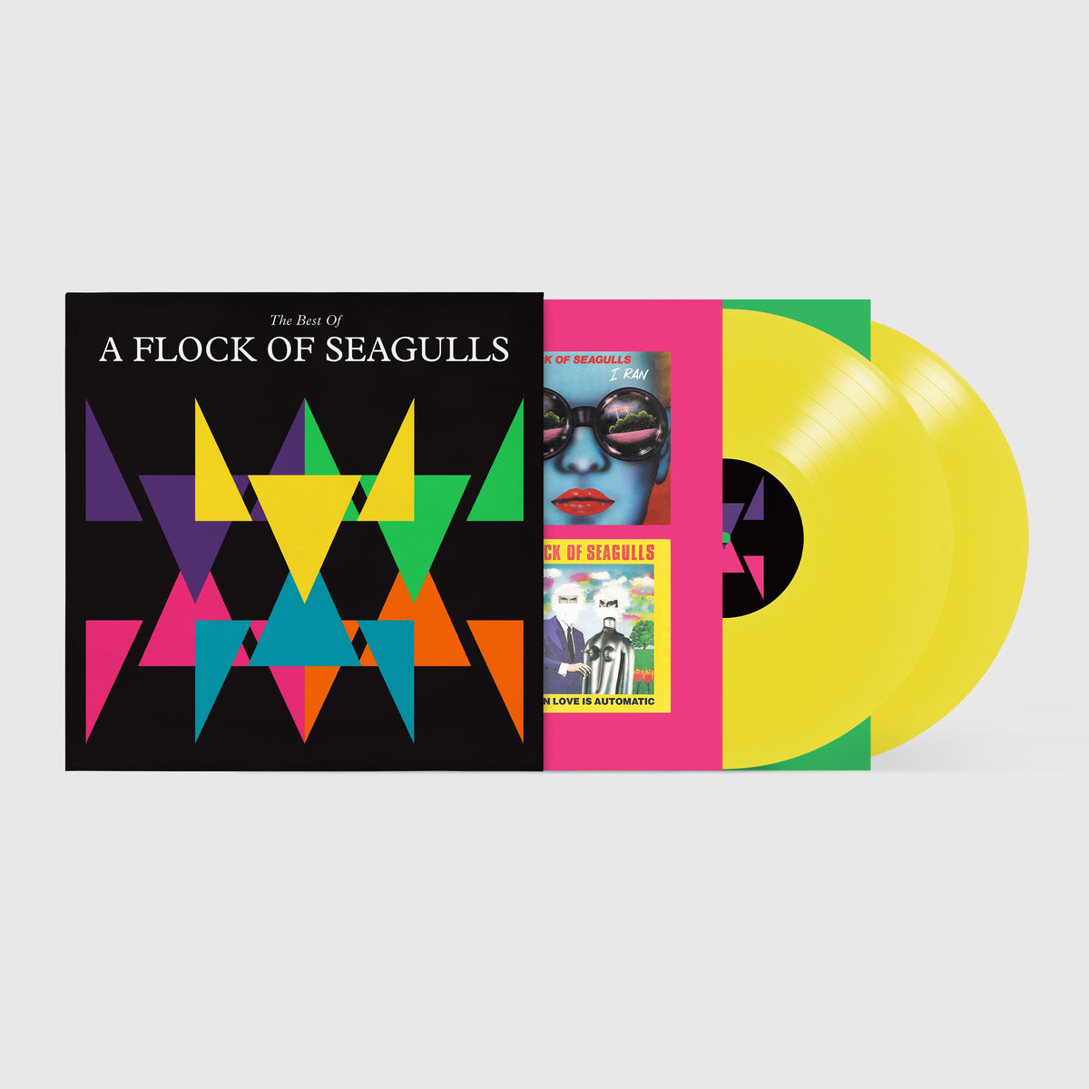 A FLOCK OF SEAGULLS 'THE BEST OF A FLOCK OF SEAGULLS' 2LP (Yuzu Yellow Vinyl)
