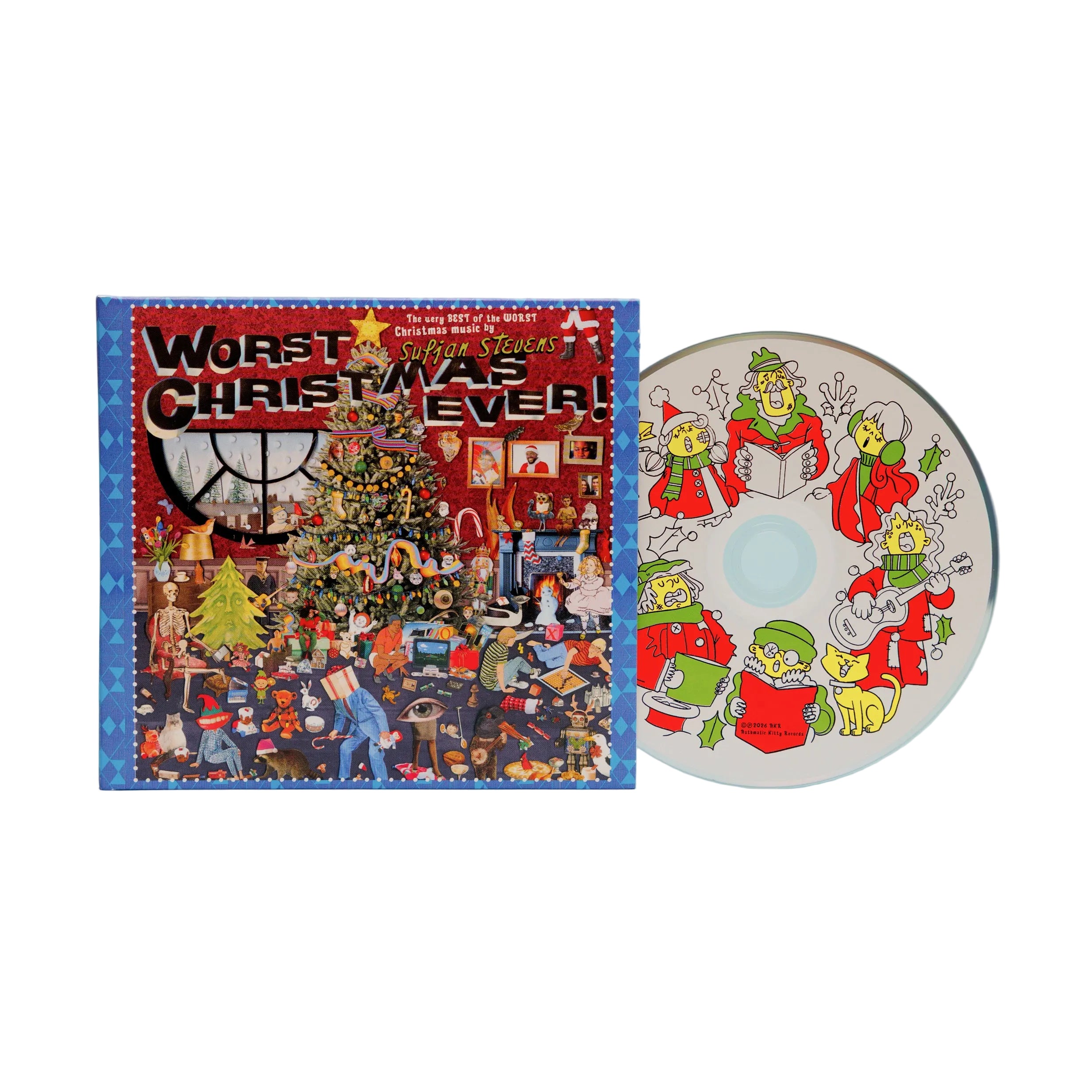 SUFJAN STEVENS 'WORST CHRISTMAS EVER!' CD