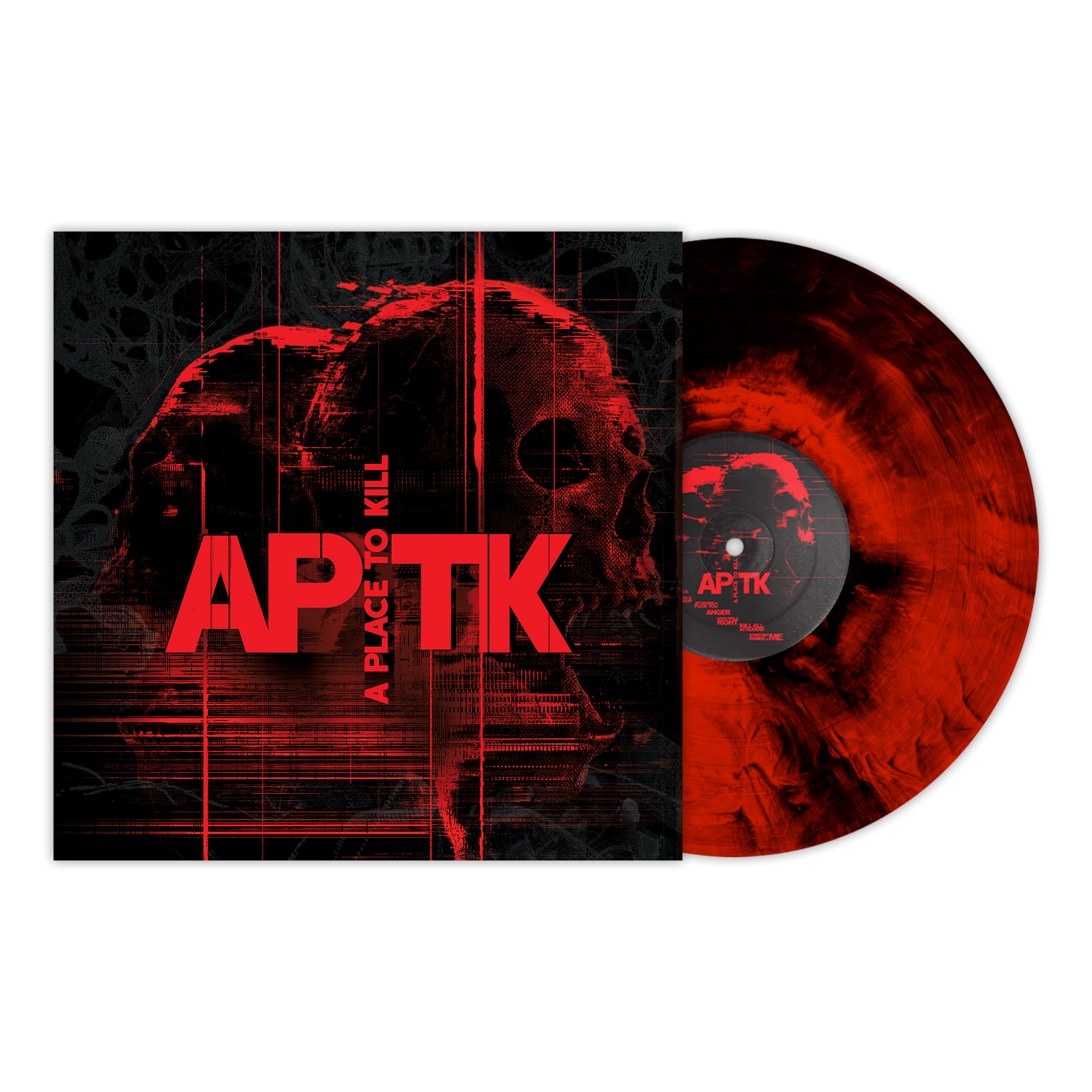 シュリンク付　VHS Or Beta　Night On Fire　レコード　LP A PLACE TO KILL 'A PLACE TO KILL' EP (Exclusive – Limited to 500, Red