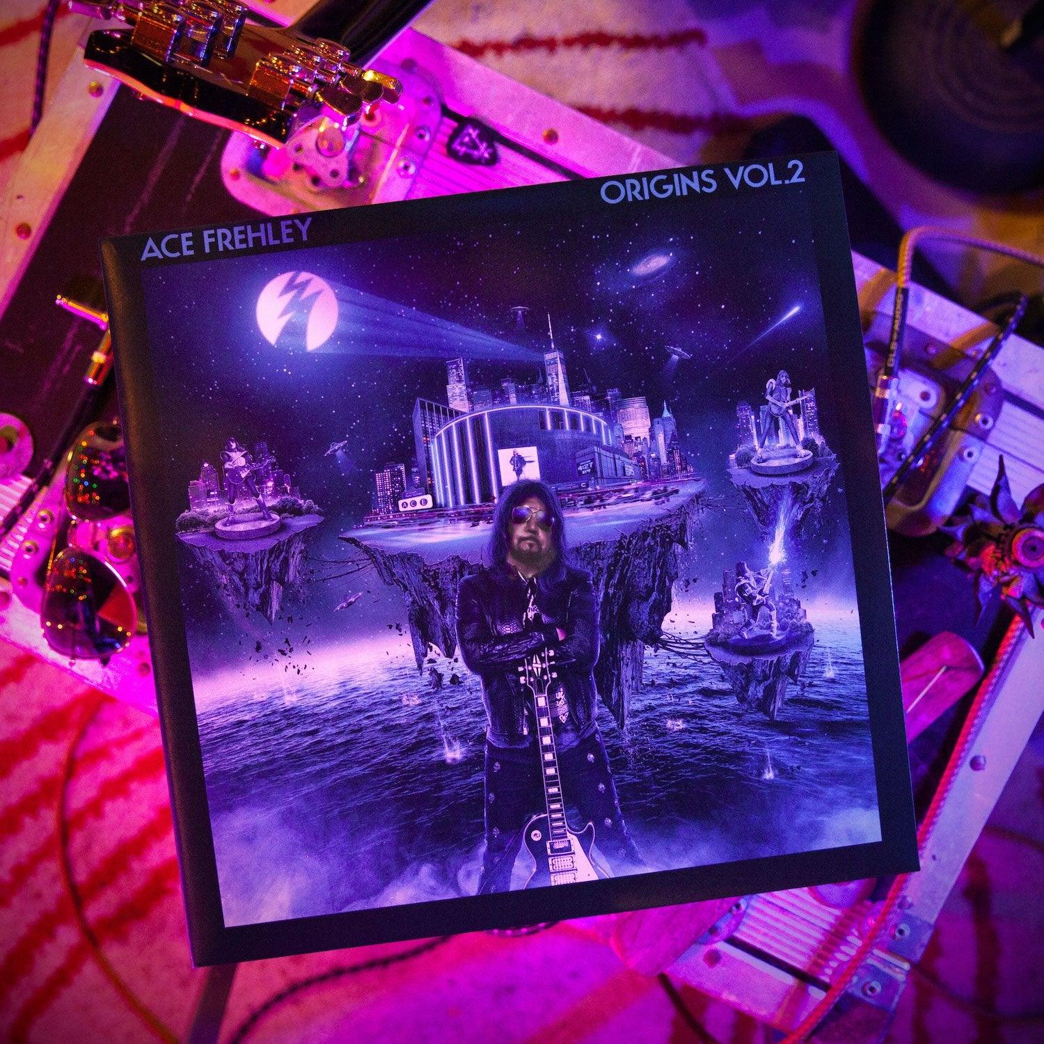 ACE FREHLEY 'ORIGINS VOL. 2' 2LP (Silver Black Ice Vinyl)