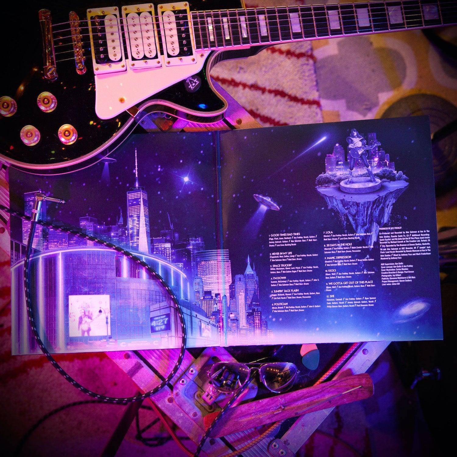 ACE FREHLEY 'ORIGINS VOL. 2' 2LP (Silver Black Ice Vinyl)