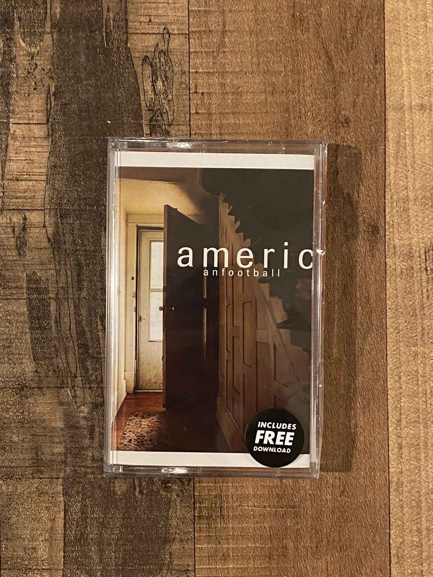 AMERICAN FOOTBALL 'AMERICAN FOOTBALL' (LP2) CASSETTE (Orange Vinyl)