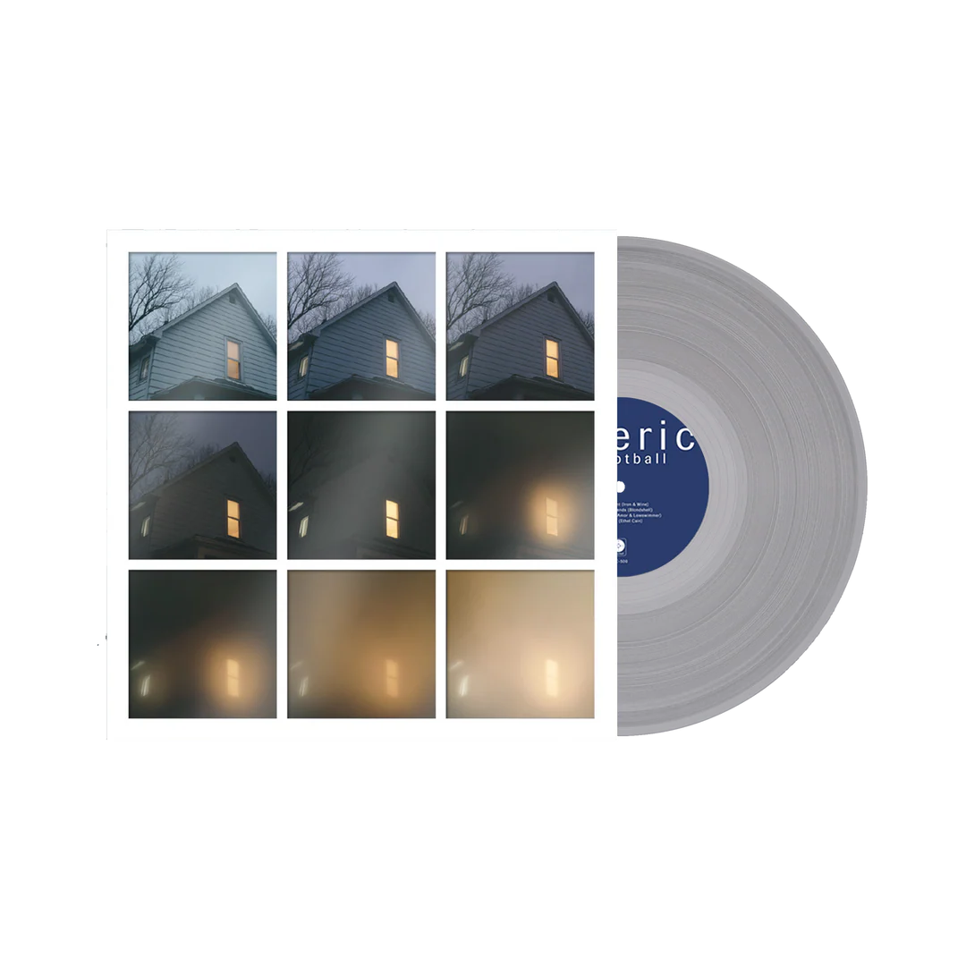 AMERICAN FOOTBALL 'AMERICAN FOOTBALL (COVERS)' LP (Frosted Glass Vinyl)