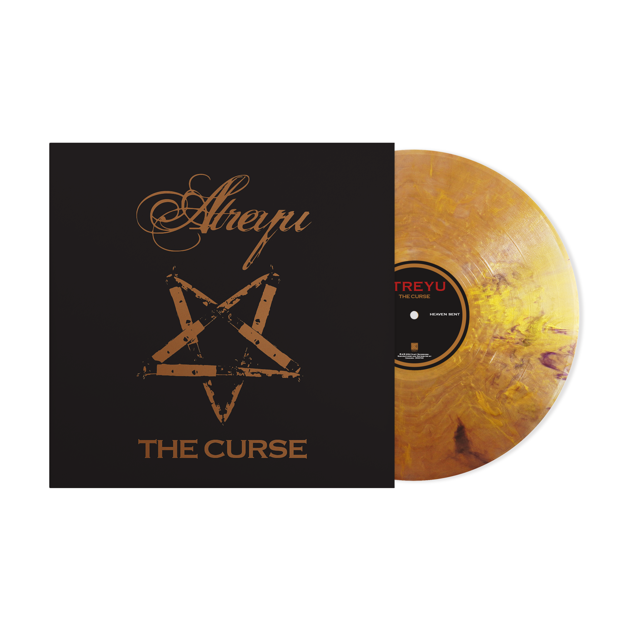 ATREYU ‘THE CURSE’ LP (Limited Edition – Only 500 Made, Royalty Metallic Blend Vinyl)