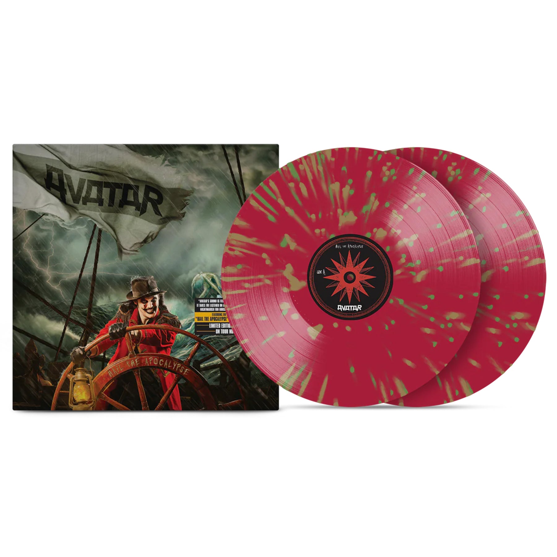 Avatar Hail the Apocalypse Apple with Green Splatter Vinyl