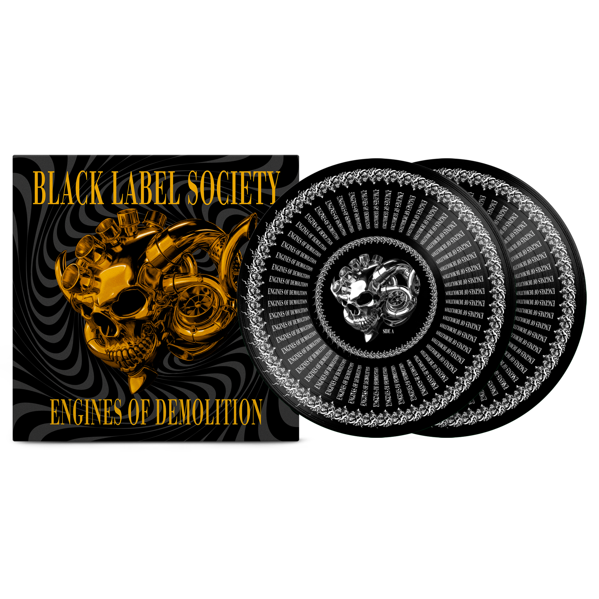 BLACK LABEL SOCIETY 'ENGINES OF DEMOLITION' LP (Gold Zoetrope Vinyl)