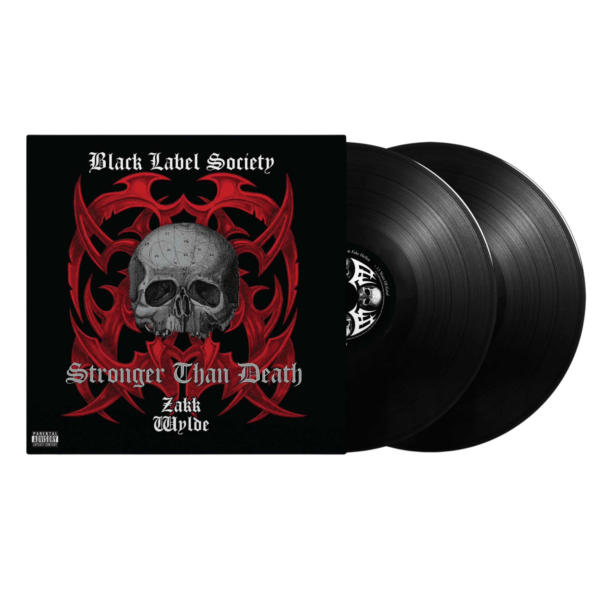 BLACK LABEL SOCIETY 'STRONGER THAN DEATH' 2LP (Black Vinyl)
