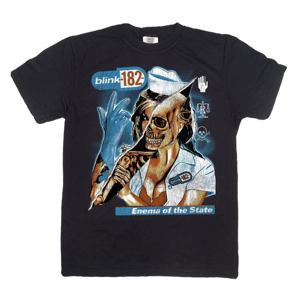 BLINK 182 ENEMA OF THE STATE ADULT T-SHIRT