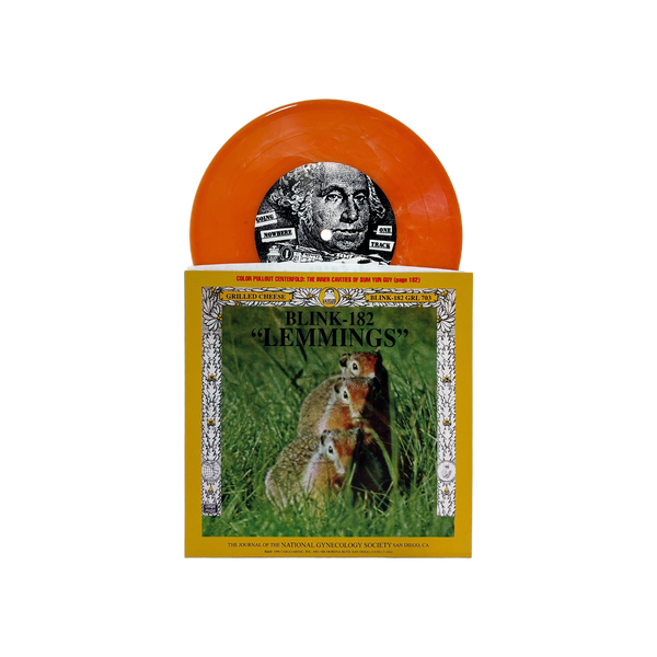 BLINK 182/SWINDLE 'LEMMINGS SPLIT' 7” (Exclusive – Limited to 250, Ora