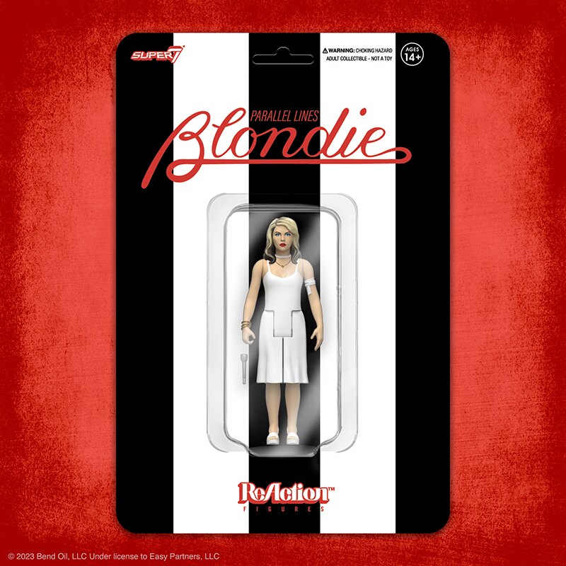 BLONDIE REACTION WAVE 1 FIGURE - DEBBIE HARRY PARALLEL LINES