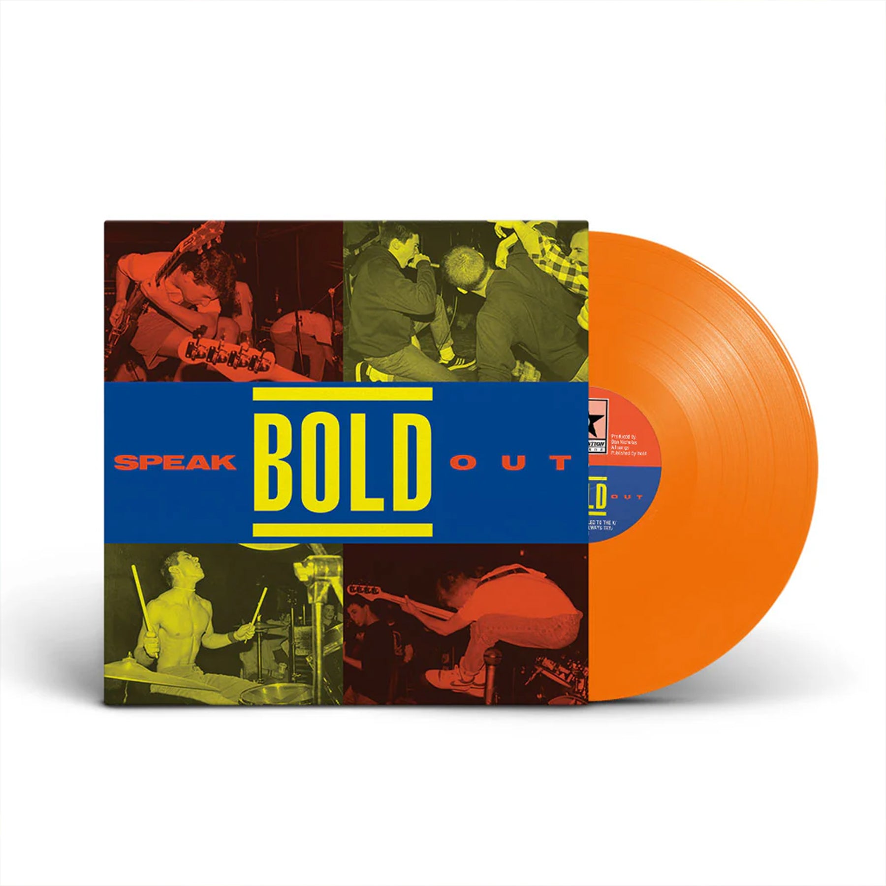 BOLD 'SPEAK OUT' LP (Opaque Orange Vinyl)