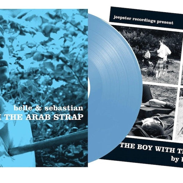 BELLE AND SEBASTIAN 'THE BOY WITH THE ARAB STRAP' LP (Clear Blue Vinyl