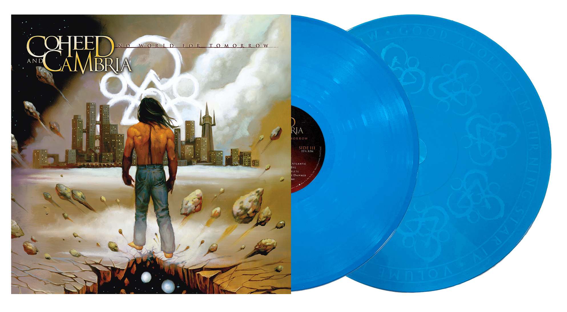 COHEED AND CAMBRIA ‘GOOD APOLLO I'M BURNING STAR IV, VOLUME TWO: NO WORLD FOR TOMORROW’ 2LP (Exclusive, Limited to 1000, Opaque Sky Blue Vinyl)