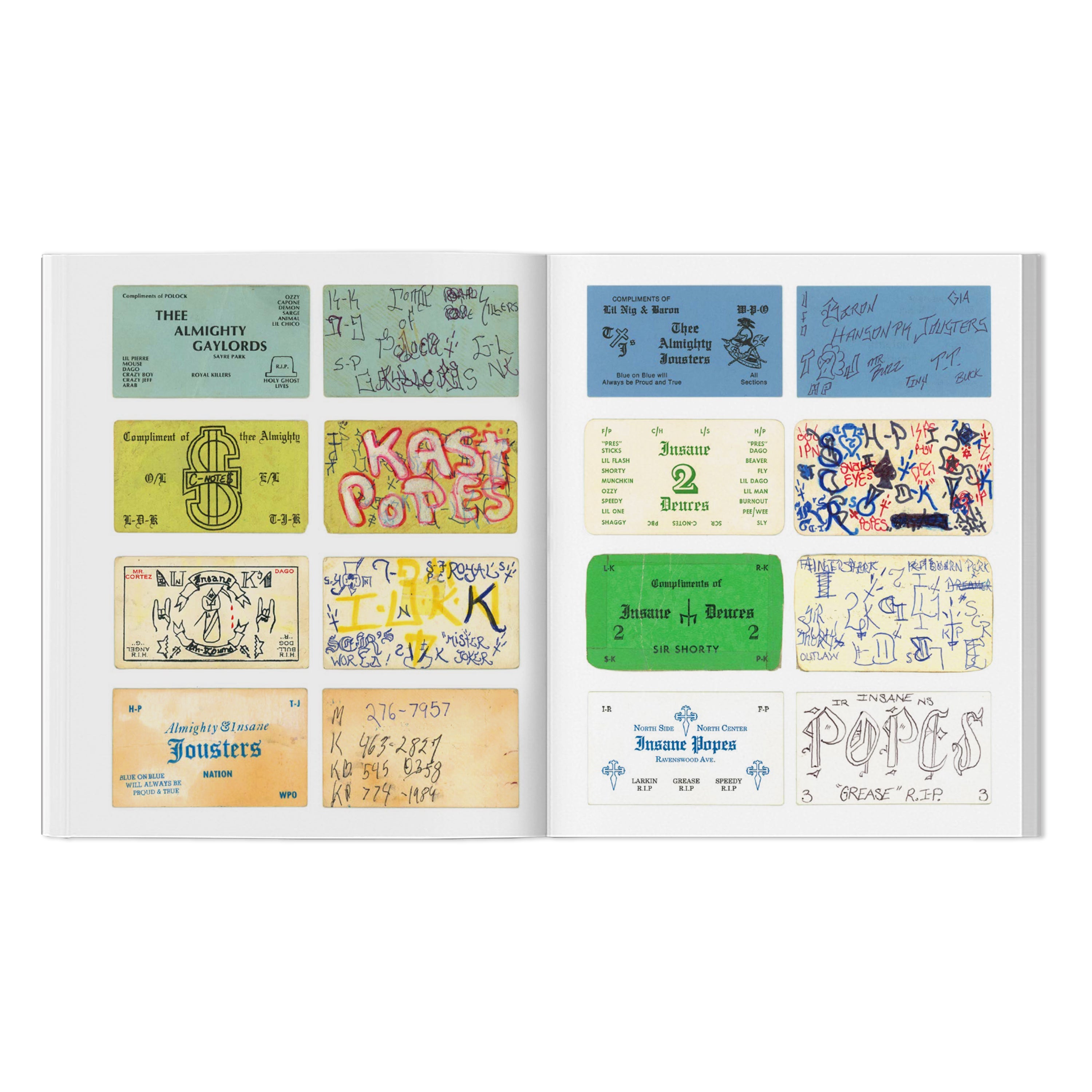 "COMPLIMENTS OF: CHICAGO GANG CULTURE" BOOK