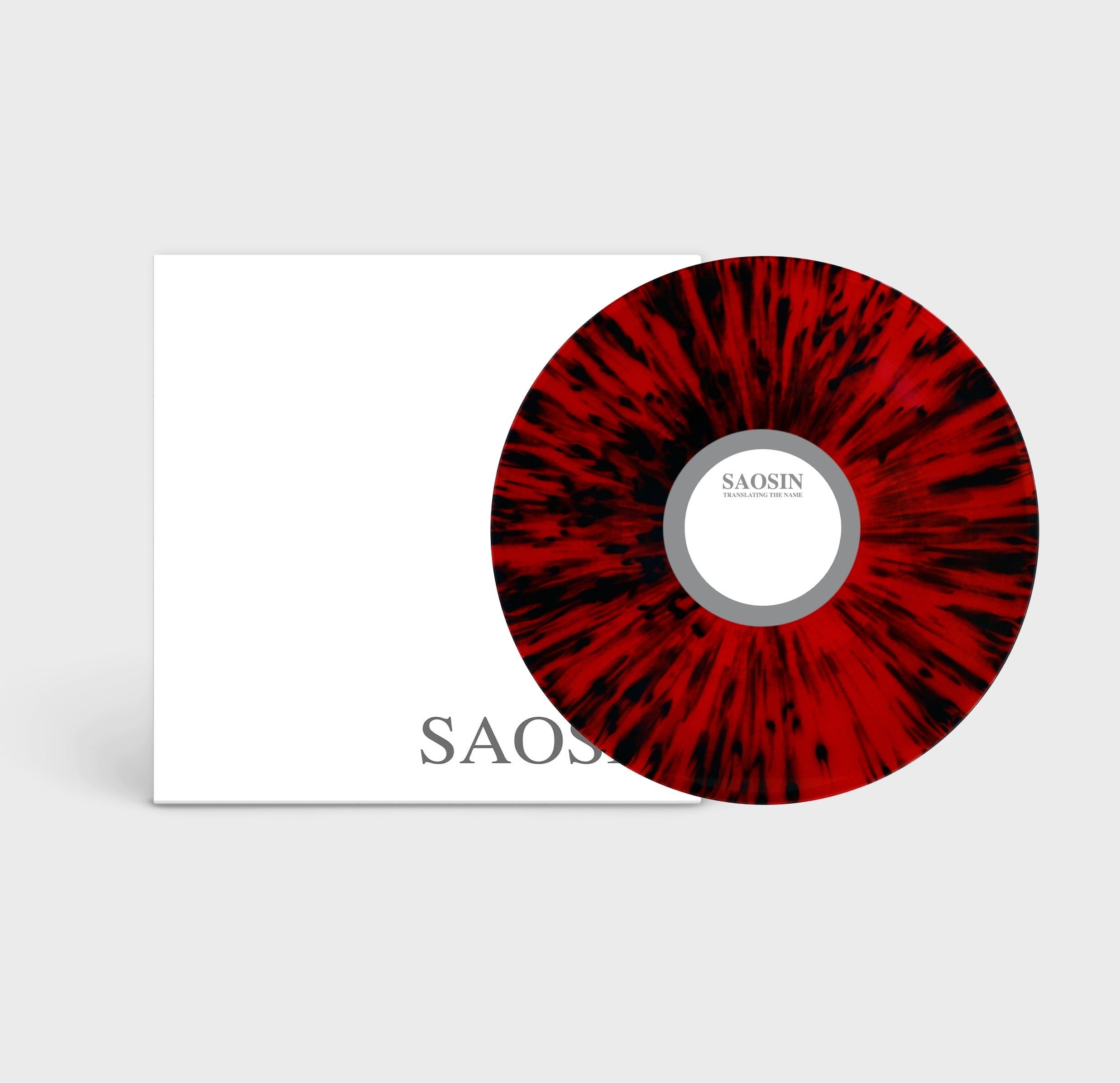 SAOSIN ‘TRANSLATING THE NAME’ EP (Clear Red w/Black Splatter Vinyl)