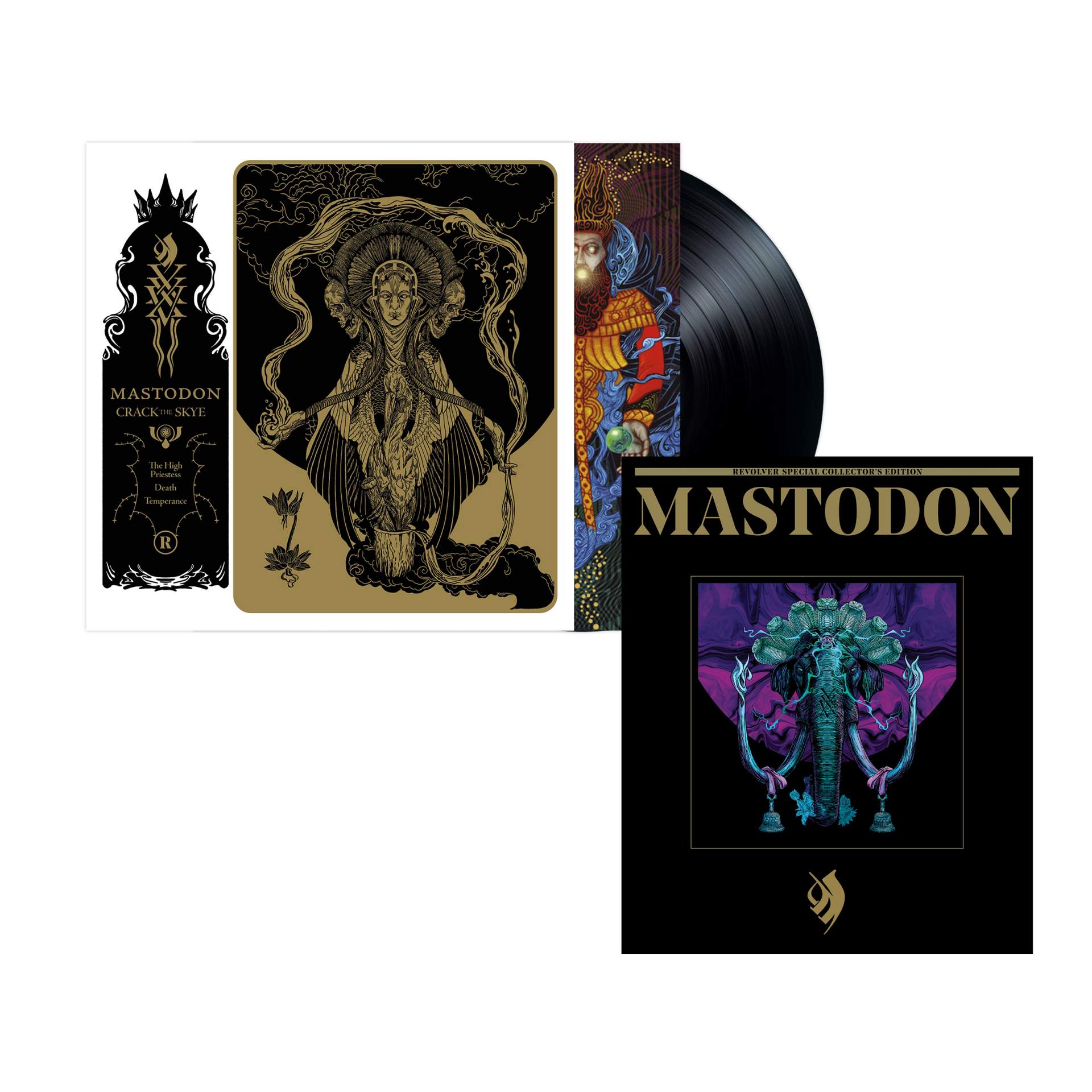 MASTODON 'CRACK THE SKYE' LP w/ SIGNED 12