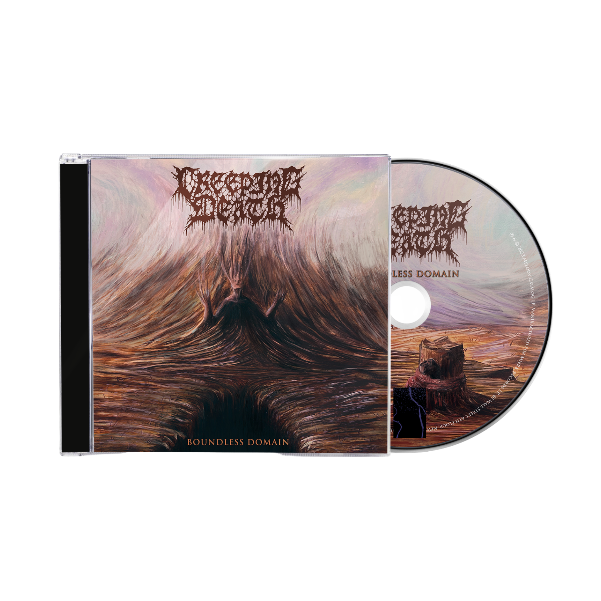 CREEPING DEATH 'BOUNDLESS DOMAIN' CD
