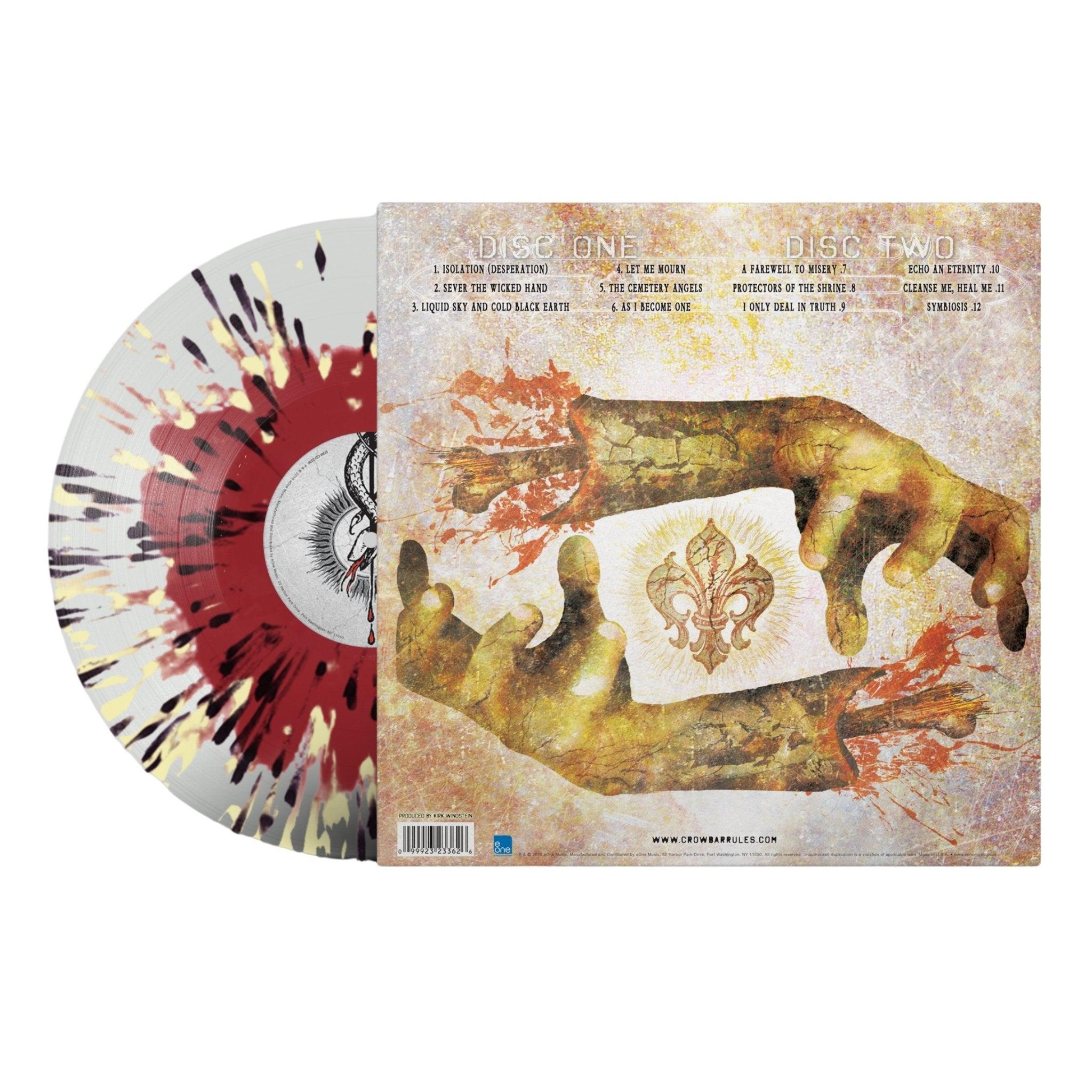 CROWBAR 'SEVER THE WICKED HAND' 10TH ANNIVERSARY LP (Blood In Clear w/ Black & Yellow Splatter Vinyl)Crowbar - Sever The Wicked Hand Splatter 10th Anniversary Vinyl