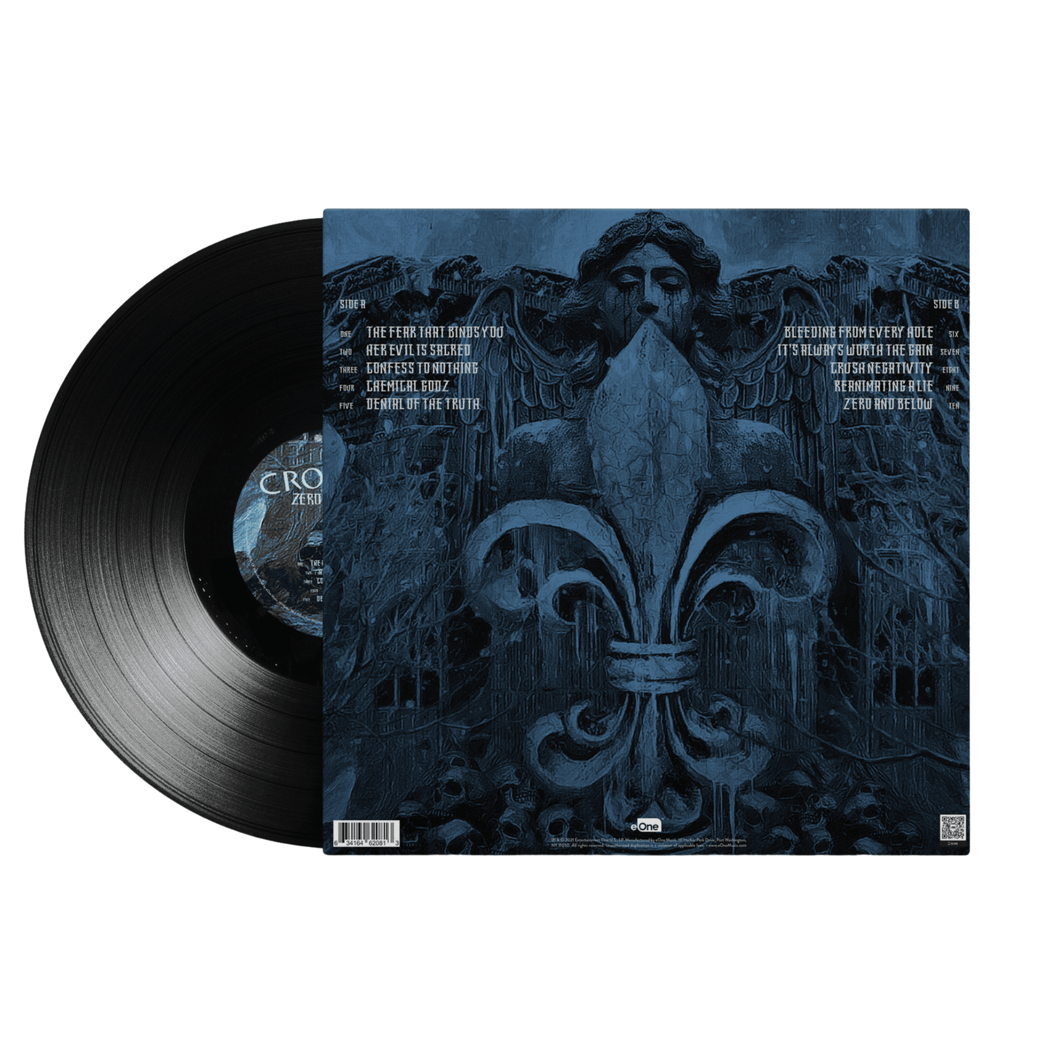 CROWBAR 'ZERO AND BELOW' LP (Black Vinyl)