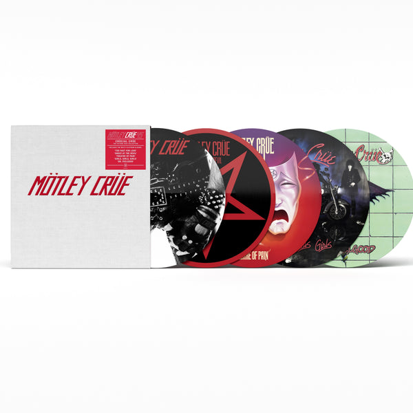 MÖTLEY CRÜE『Crücial Crüe』【未開封】 MOTLEY CRUE 'CRUCIAL CRUE 5LP DELUXE BOX SET (45th Anniversary, Pictur