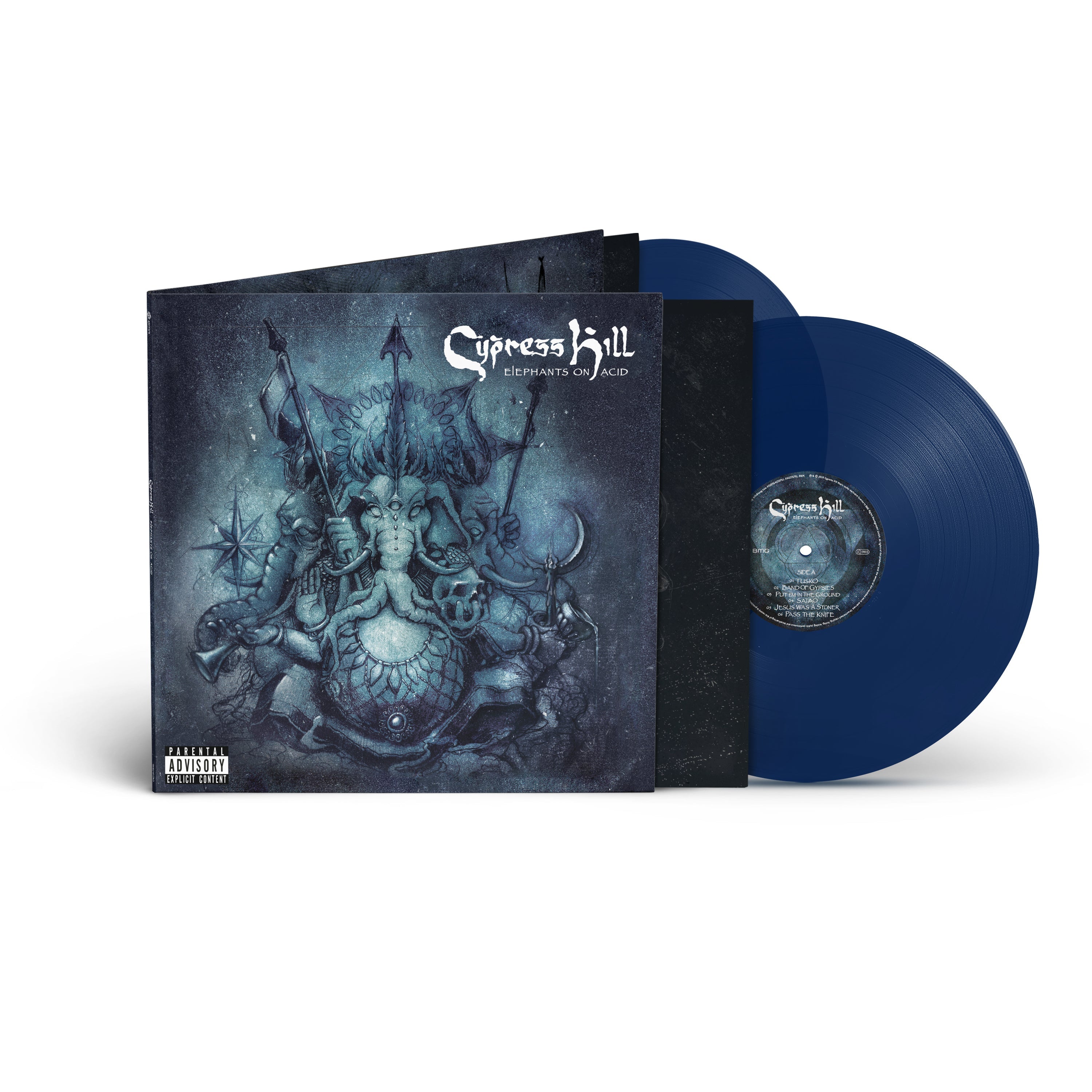 CYPRESS HILL 'ELEPHANTS ON ACID' 2LP (Translucent Blue Vinyl)