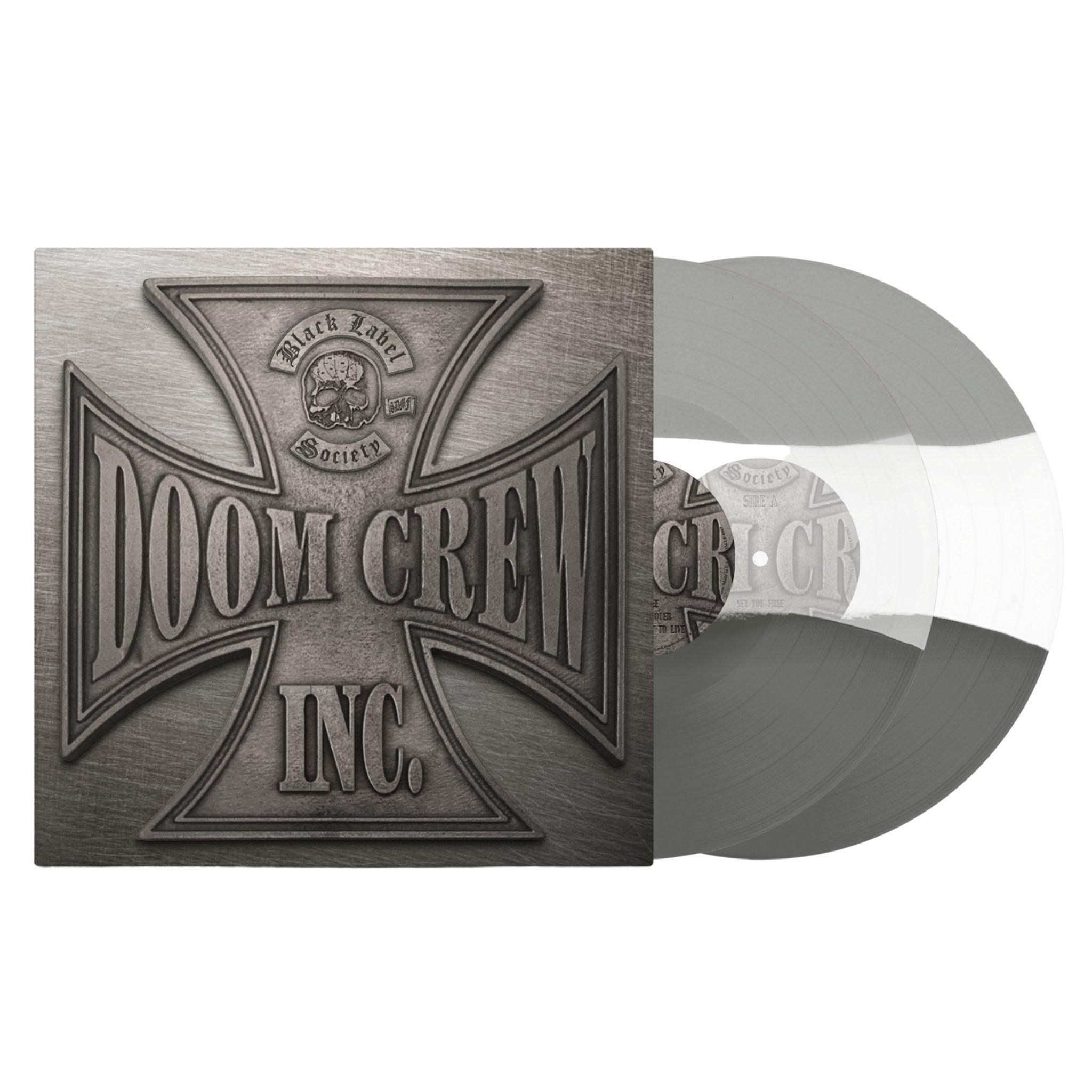BLACK LABEL SOCIETY 'DOOM CREW INC' 2LP (Tri-Color Stripe Disc)