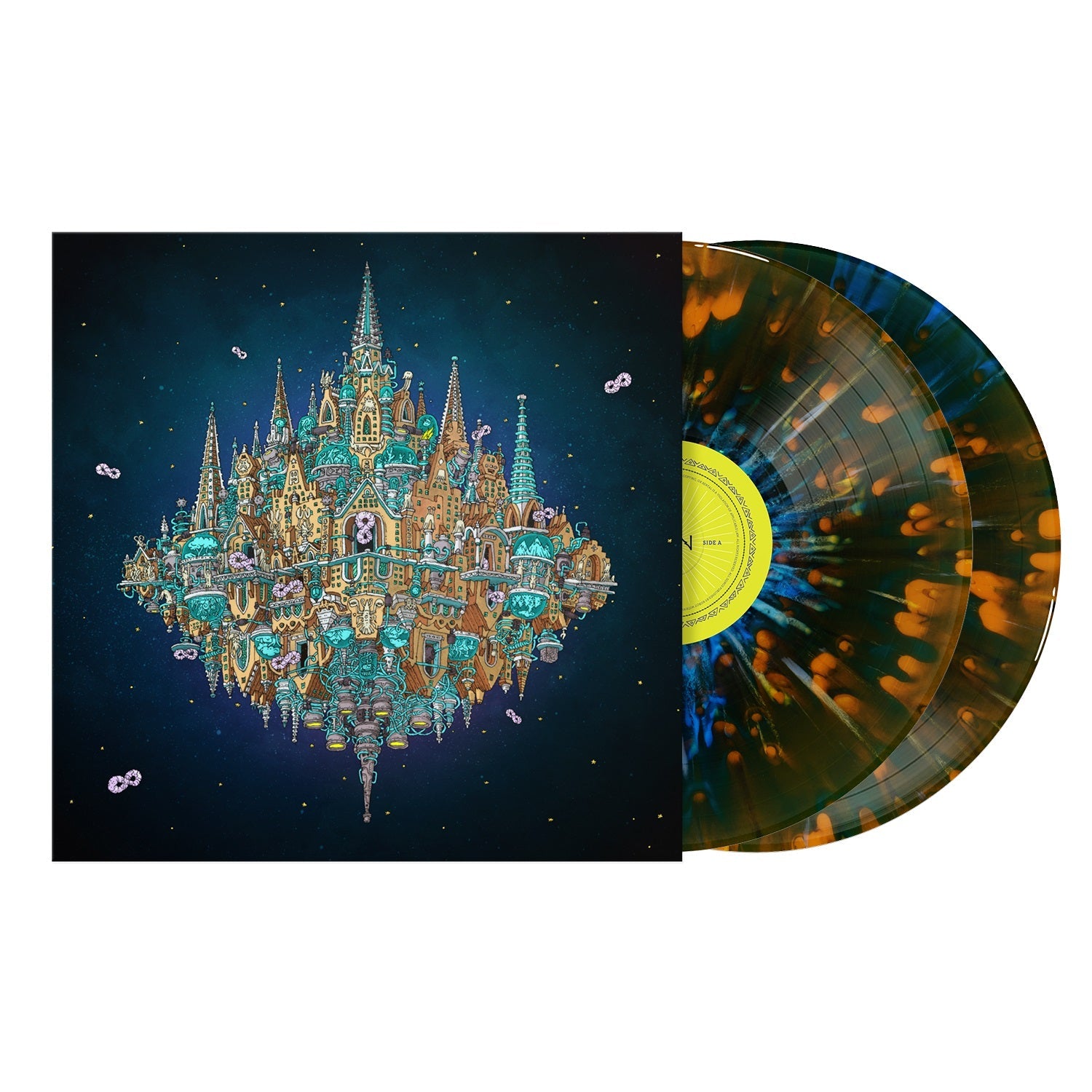 DANCE GAVIN DANCE 'PANTHEON' 2LP (Cobalt/Orange Smush/Splatter Vinyl)