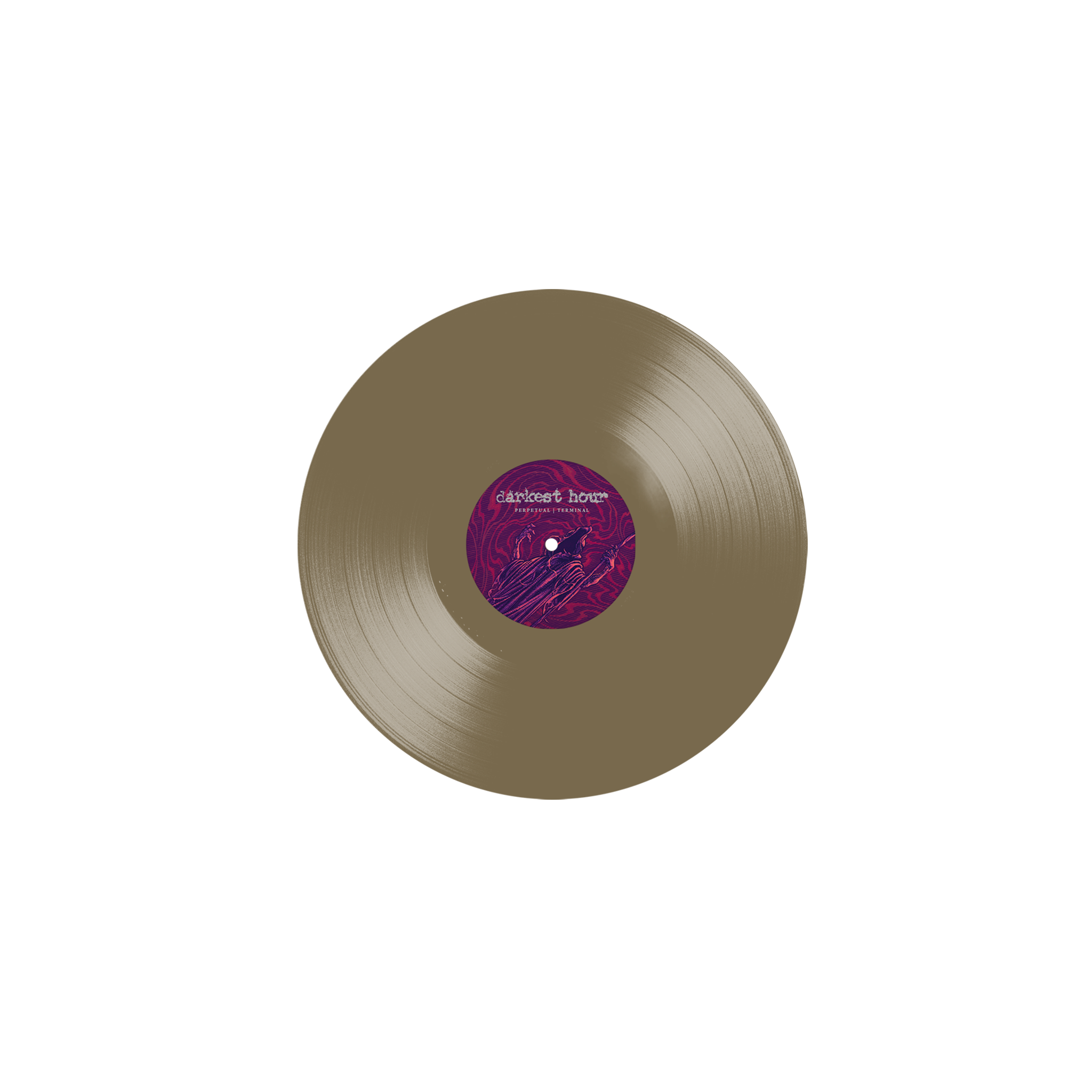 DARKEST HOUR 'PERPETUAL TERMINAL' LP (Gold Nugget Vinyl)