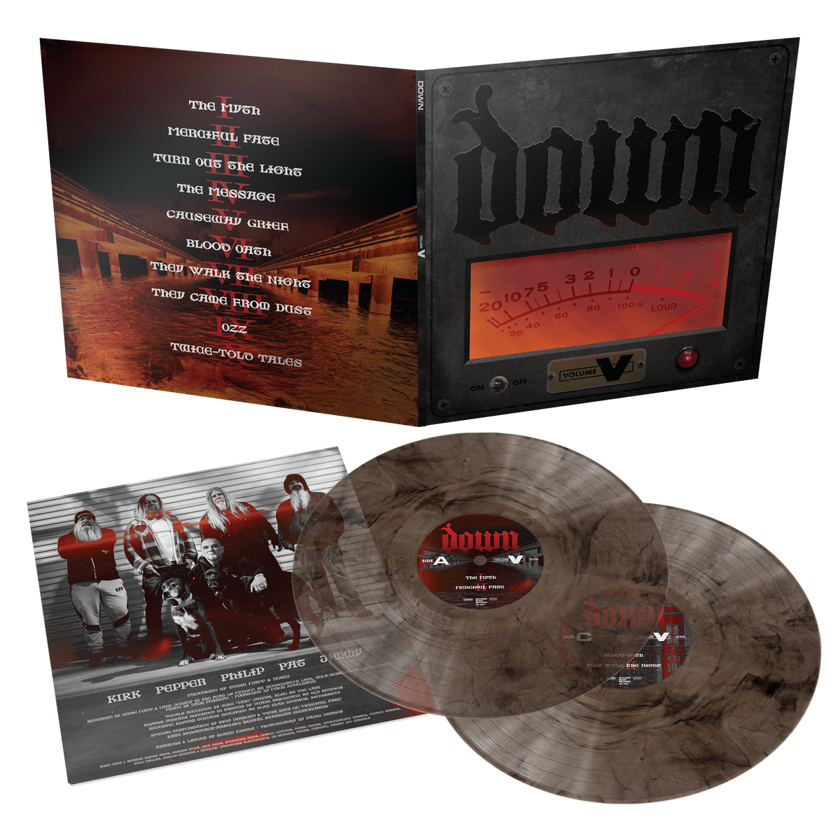 DOWN ‘VOLUME V’ 2LP (Exclusive – Limited to 500, Smoke Vinyl)
