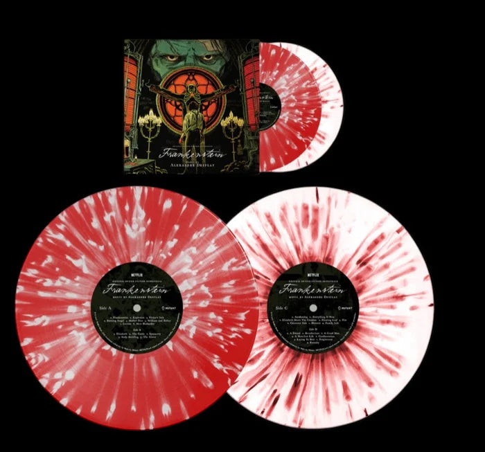 FRANKENSTEIN SOUNDTRACK 2LP (Limited, White & Red Splatter Vinyl) FRANKENSTEIN SOUNDTRACK 2LP (Limited, White & Red Splatter Vinyl)