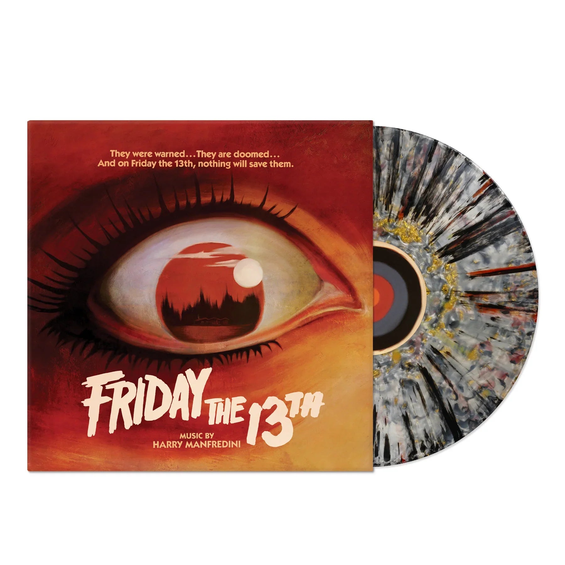 FRIDAY THE 13TH SOUNDTRACK LP (Color Vinyl, Music by Harry Manfredini)