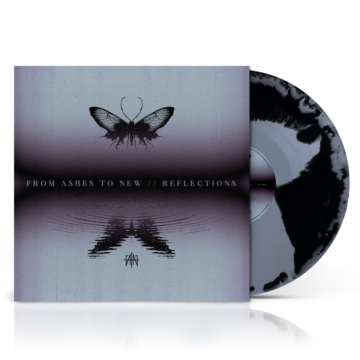 FROM ASHES TO NEW ‘REFLECTIONS’ LP (Exclusive – Limited to 200, Silver & Black A-Side/B-Side Vinyl)