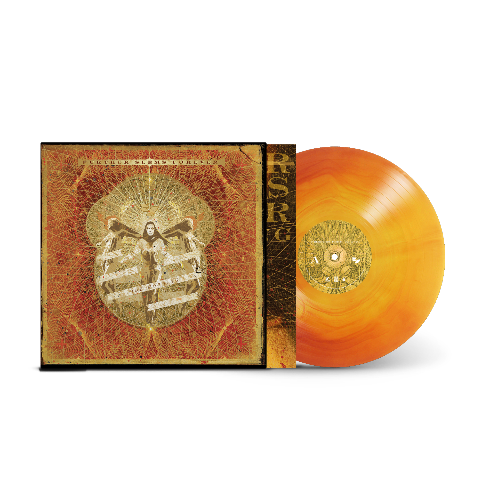 FURTHER SEEMS FOREVER ‘HIDE NOTHING’ LP (Gold & Crimson Vinyl)