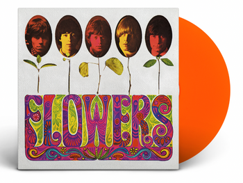 THE ROLLING STONES ‘FLOWERS’ LP (Limited Edition – Only 500 Made, Translucent Orange Vinyl)