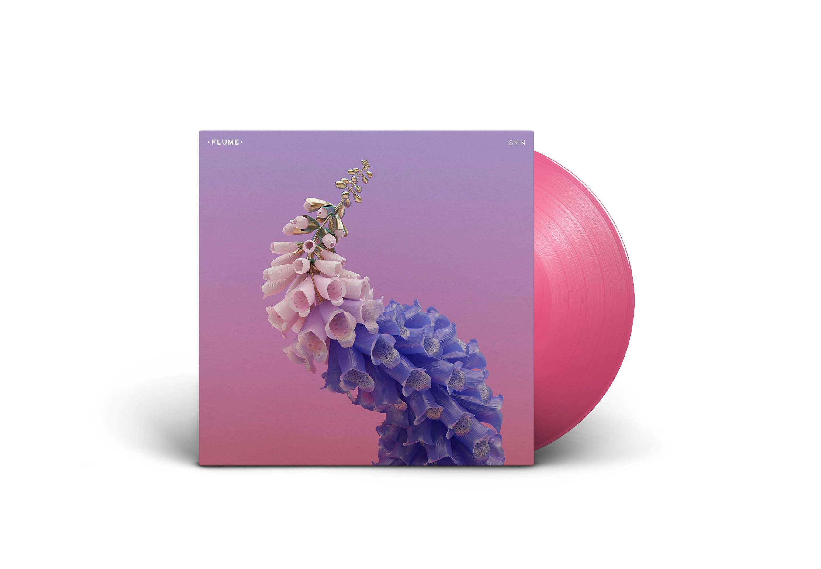 FLUME 'SKIN' LP (Pink Vinyl)