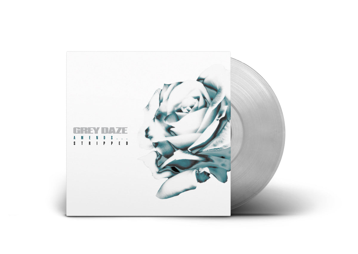 GREY DAZE 'AMENDS...STRIPPED' LIMITED-EDITION CLEAR LP  ' ONLY 350 MADE