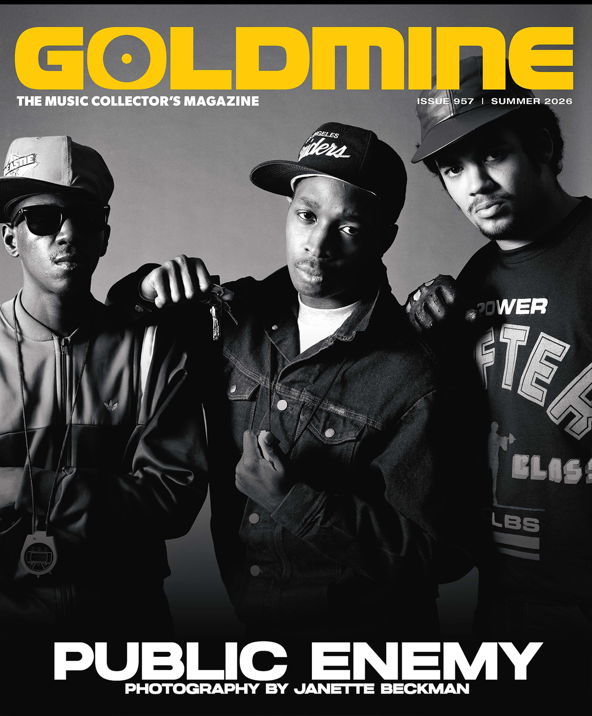 GOLDMINE SUMMER 2026 ISSUE FEATURING PHOTOGRAPHER JANETTE BECKMAN w/PUBLIC ENEMY COVER