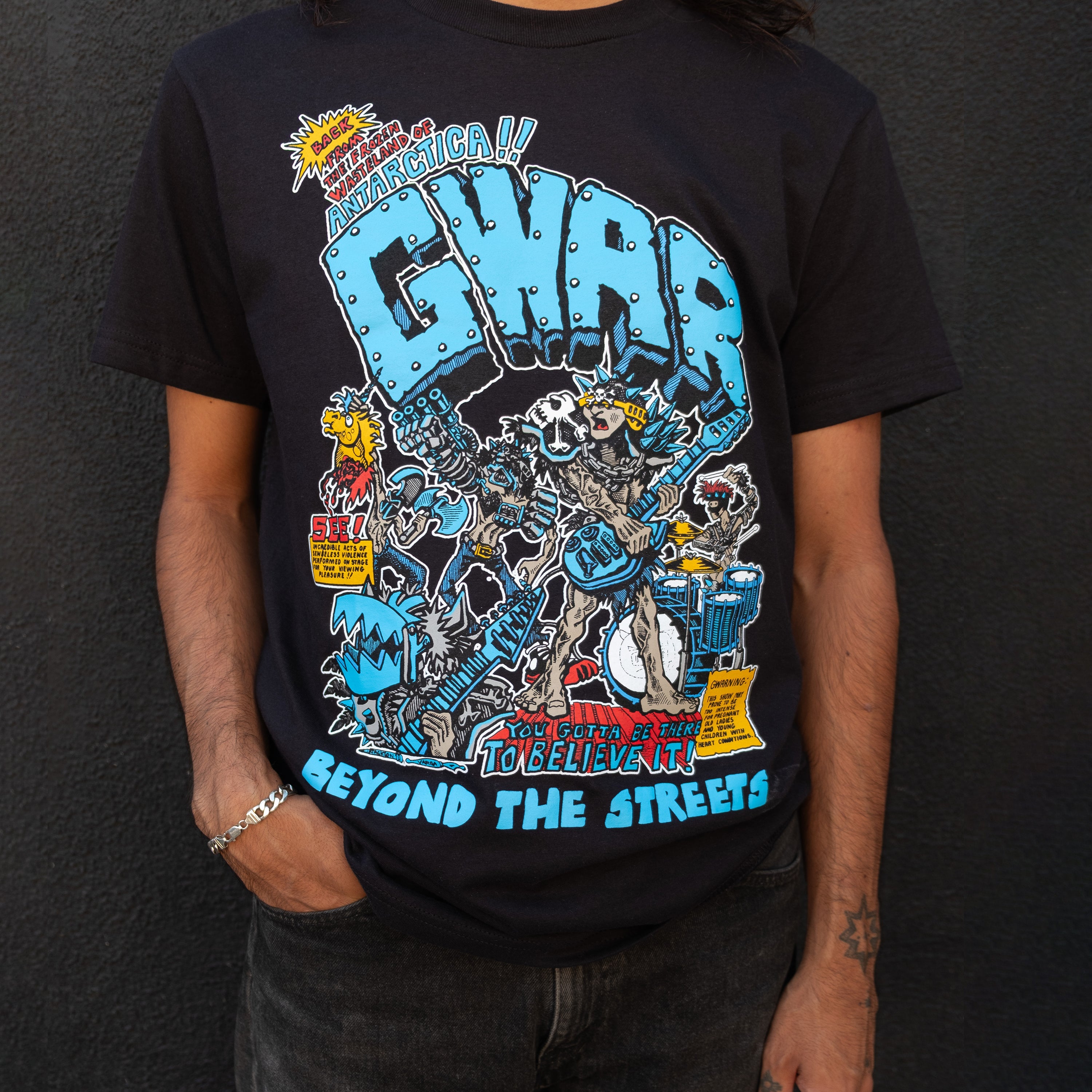 GWAR X BEYOND THE STREETS "GWAR FIRST SHOW" T-SHIRT