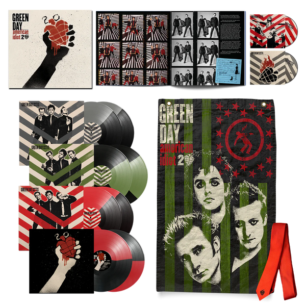 GREEN DAY 'AMERICAN IDIOT' 8LP + 2 BLU-RAY (20th Anniversary Deluxe Ed