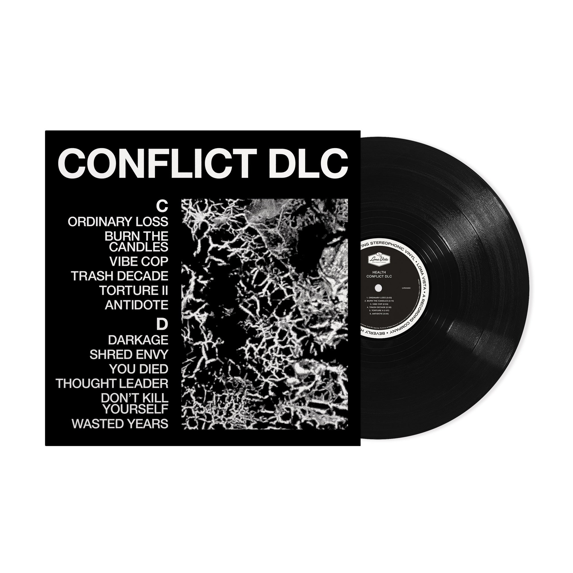 HEALTH ‘CONFLICT DLC’ LP (Black Vinyl)