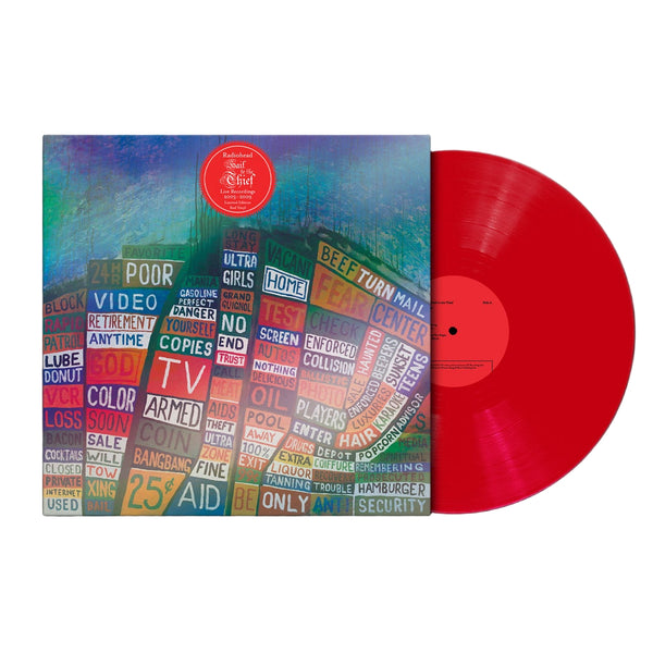 Radiohead「Hail to the Thief」日本語帯付レコード 新品 HAIL TO THE THIEF (LIVE RECORDINGS 2003-2009) (数量限定/ レッド