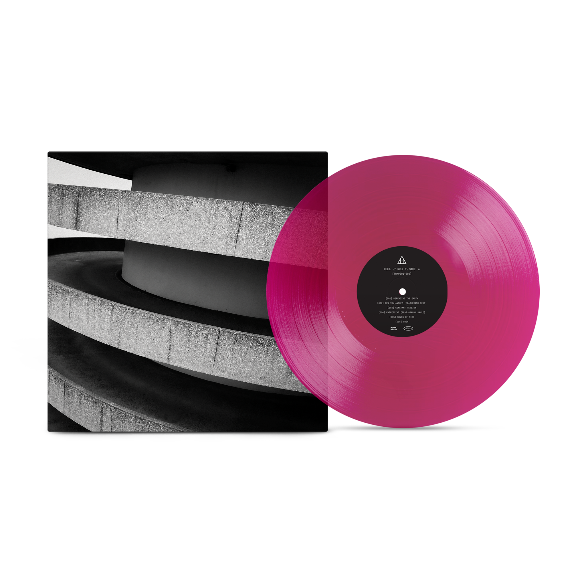 HELD. 'GREY' LP (New You Anthem Vinyl)