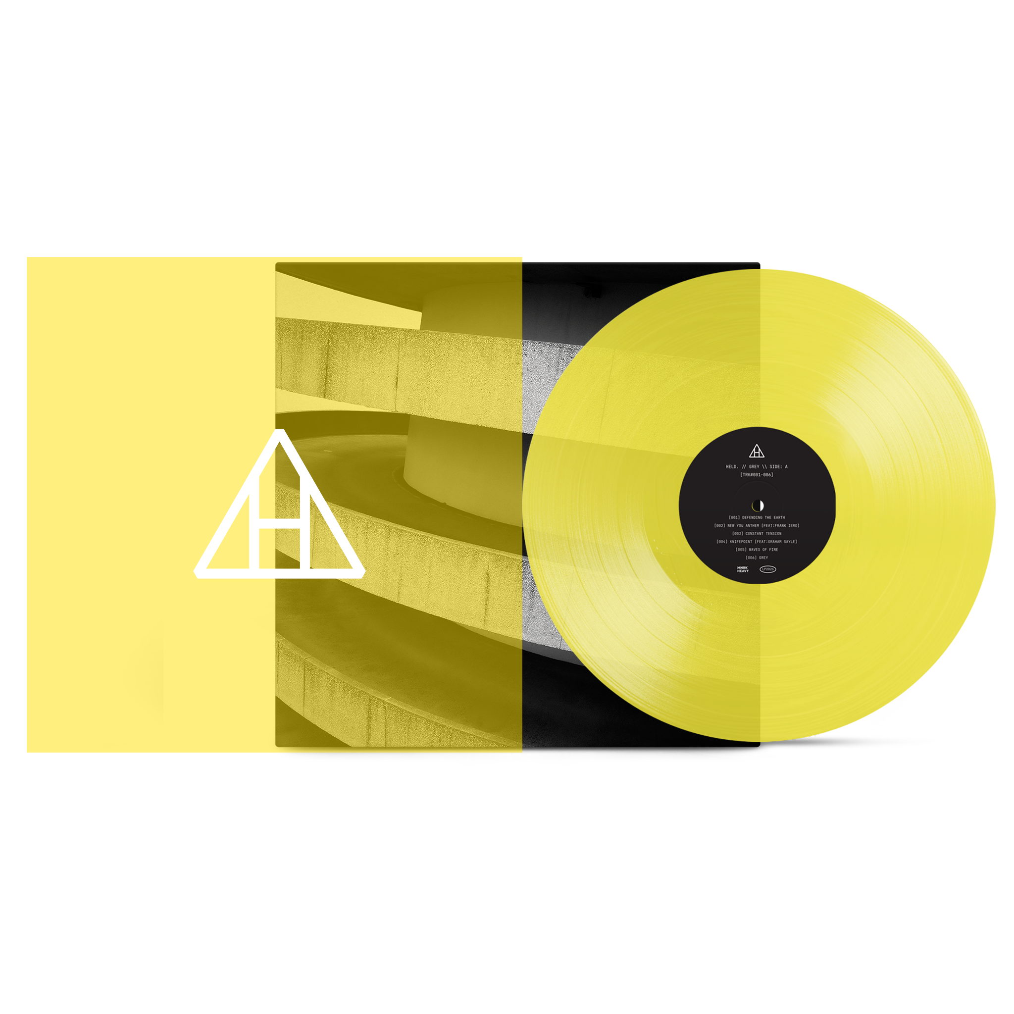 HELD. 'GREY' LP (Knifepoint Deluxe Vinyl)