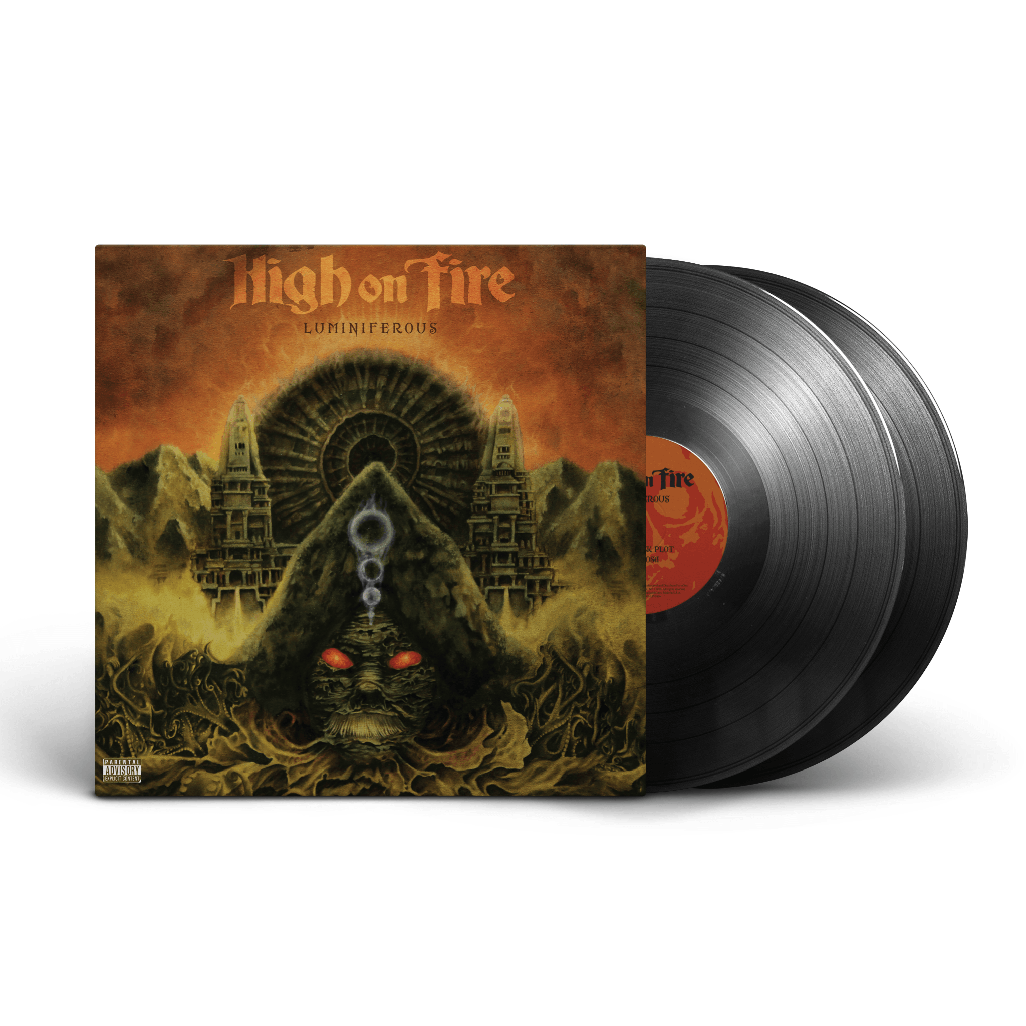 HIGH ON FIRE 'LUMINIFEROUS' 2LP (Black Vinyl)