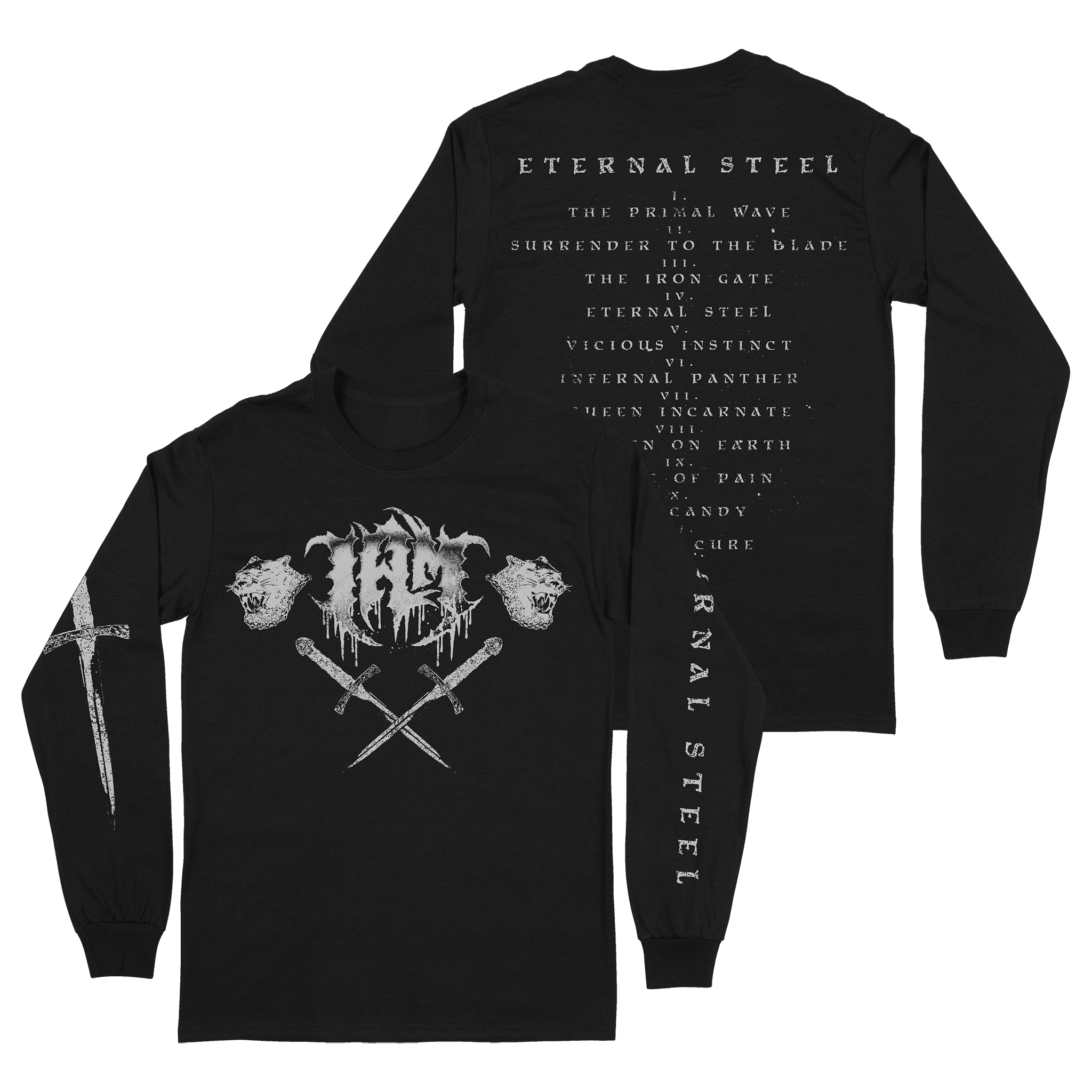 I AM "ETERNAL STEEL" LONG SLEEVE