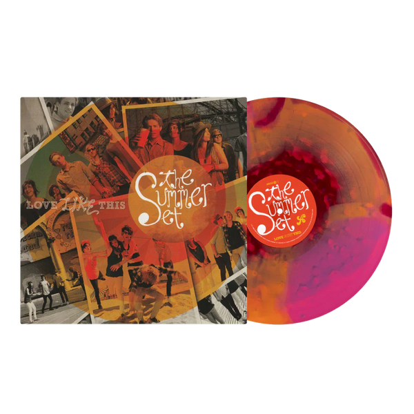 THE SUMMER SET 'LOVE LIKE THIS' LP (Red/Pink/Orange Smash Vinyl)