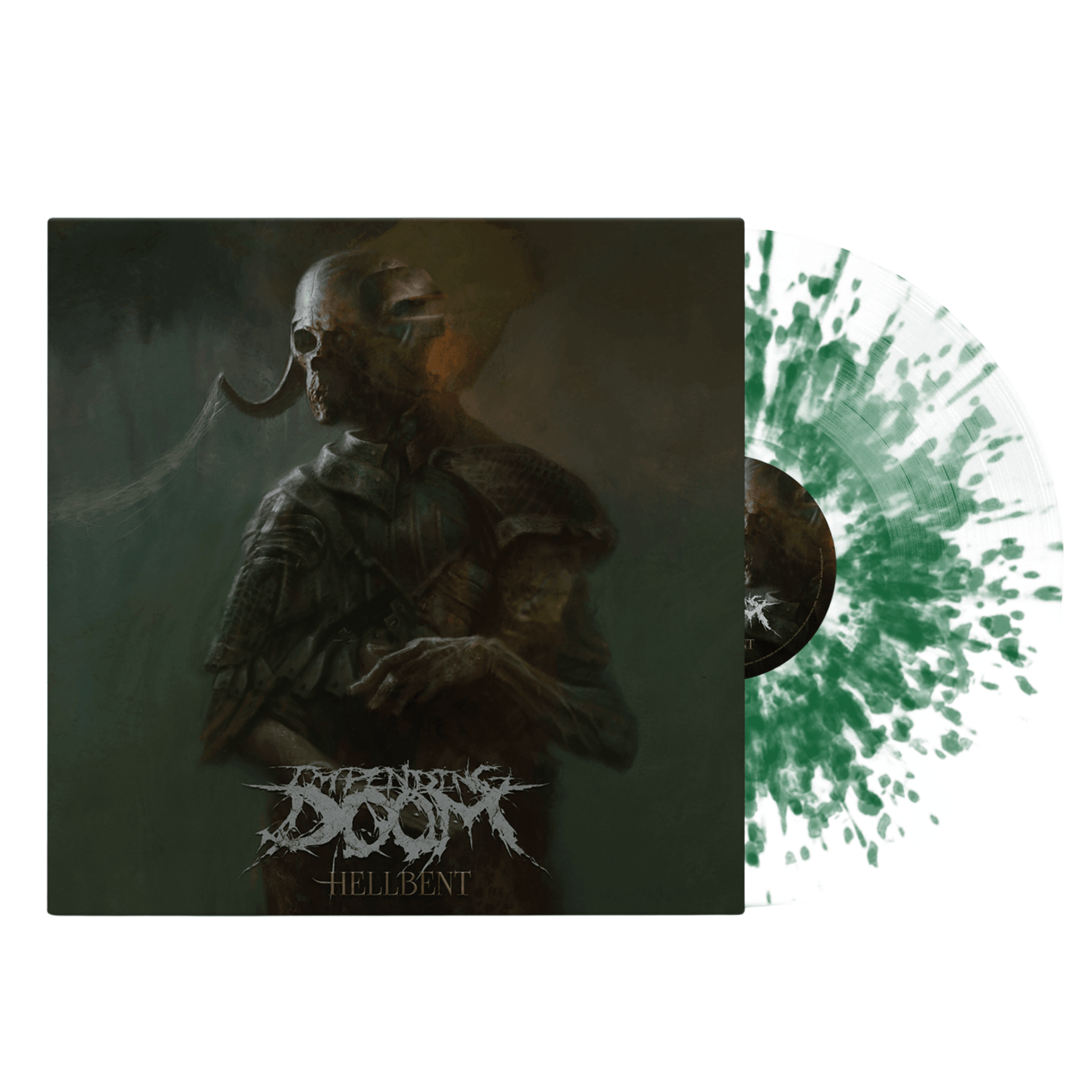 IMPENDING DOOM 'HELLBENT' LP (Green w/ Splatter Vinyl)