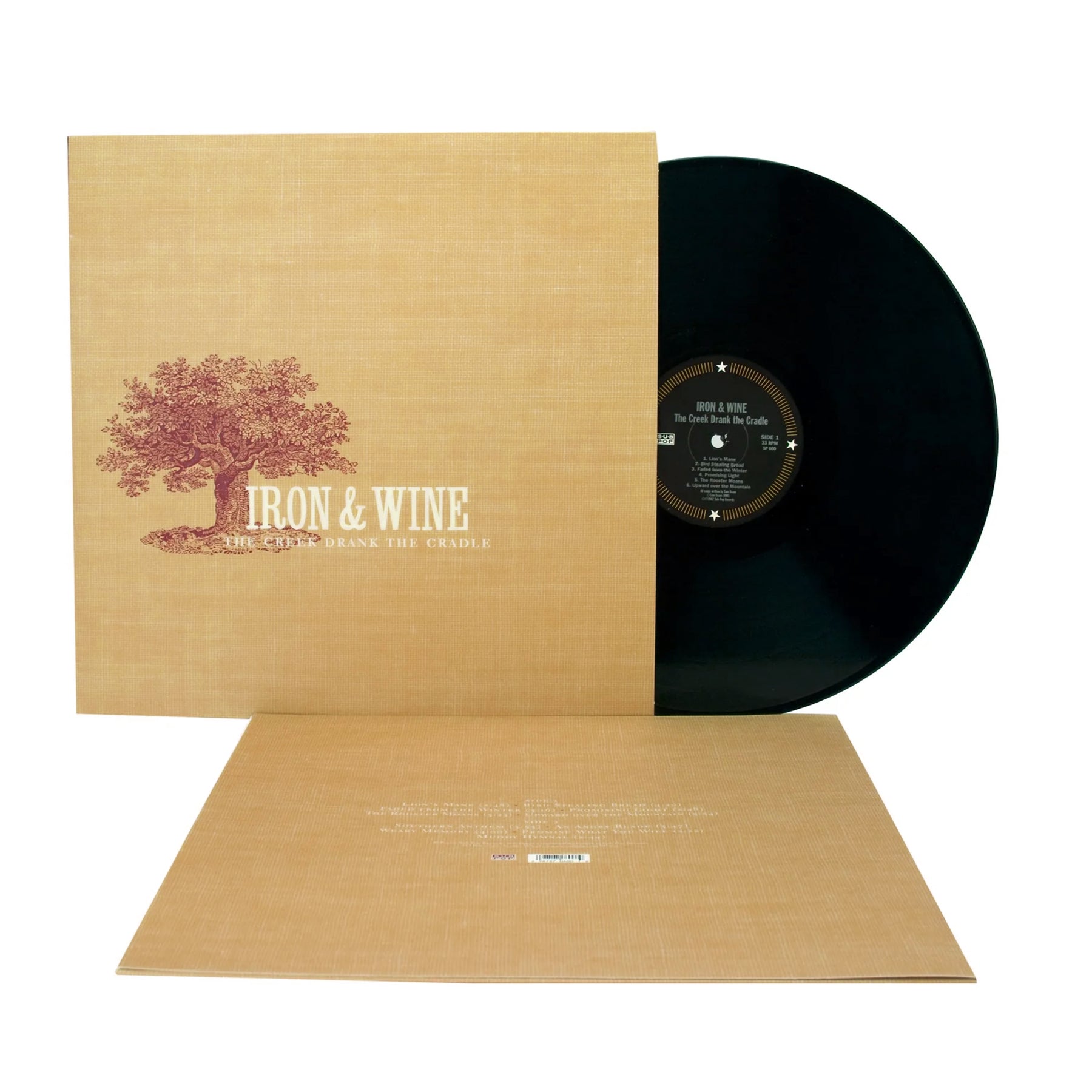 IRON & WINE 'THE CREEK DRANK THE CRADLE' LP